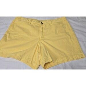 St. John's Bay Women's Size 12 Shorts 5" Yellow